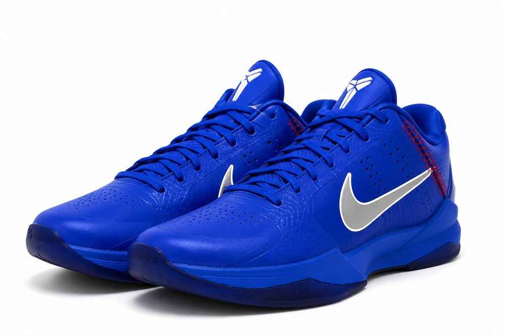 Kobe V Protro 'Dodgers' Hyper Royal/Wolf Grey-White Men's 8.5